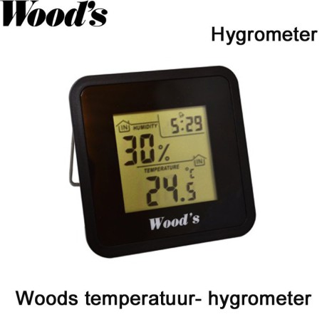 Woods temperatuur- en hygrometer