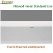 Ecaros Infrarood warmtepaneel 1000 Watt 60 x 150 cm|Luchtreinigeronline