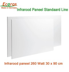 Ecaros Infrarood warmtepaneel 260 Watt 30 x 90 cm