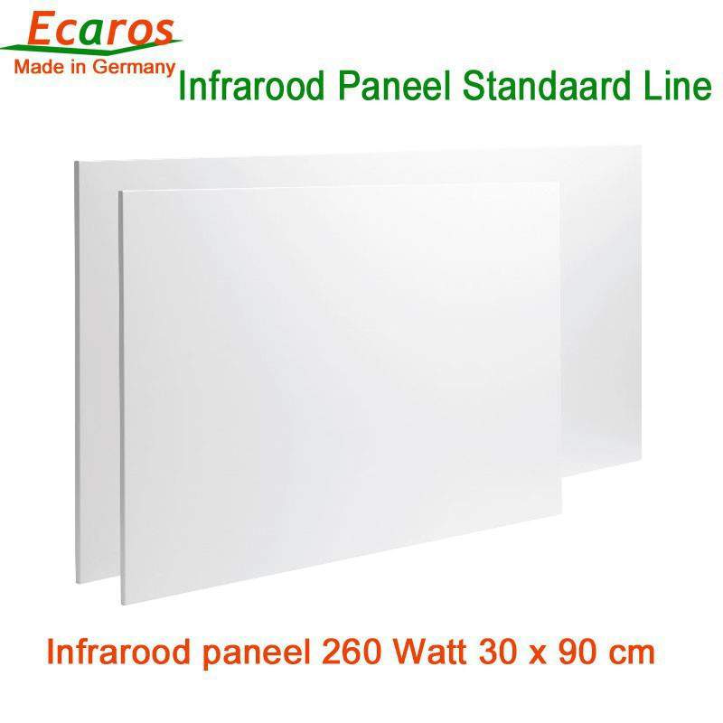 Ecaros Infrarood warmtepaneel 260 Watt 30 x 90 cm
