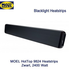 MOEL HotTop 9824 heatstrip Zwart, 2400 Watt | Luchtreinigeronline