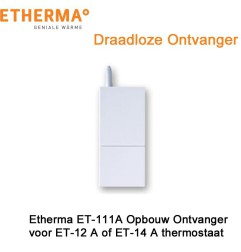Etherma ET-111A ontvanger voor ET-11A en ET-14A thermostaten | Luchtreinigeronline