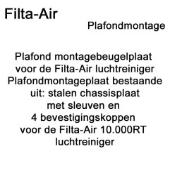 Plafond montagebeugelplaat voor de Filta-air 10.000RT luchtreiniger | Luchtreinigeronline