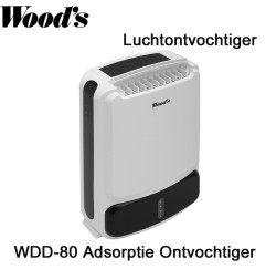 Woods WDD80 adsorptie ontvochtiger, voor koude ruimte