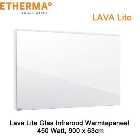 Etherma Lava Lite glazen infrarood panelen | Luchtreinigeronline