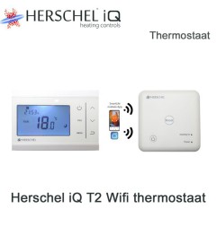Herschel iQ T-T2 WiFi thermostaat met R2 ontvanger