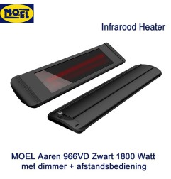 MOEL Aaren 966VD infrarood heater met dimmer 1800 Watt | Luchtreinigeronline