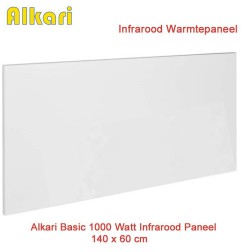Alkari Basic infrarood paneel 1000 Watt 60 x 140 cm | Luchtreinigeronline