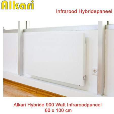 Alkari Hybride infrarood paneel 900 Watt, 100 x 60cm