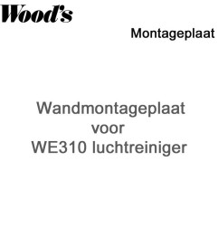 Woods Wandmontageplaat voor WE310 luchtreiniger