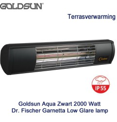 Goldsun Aqua terrasstraler 2000 Watt | Luchtreinigeronline