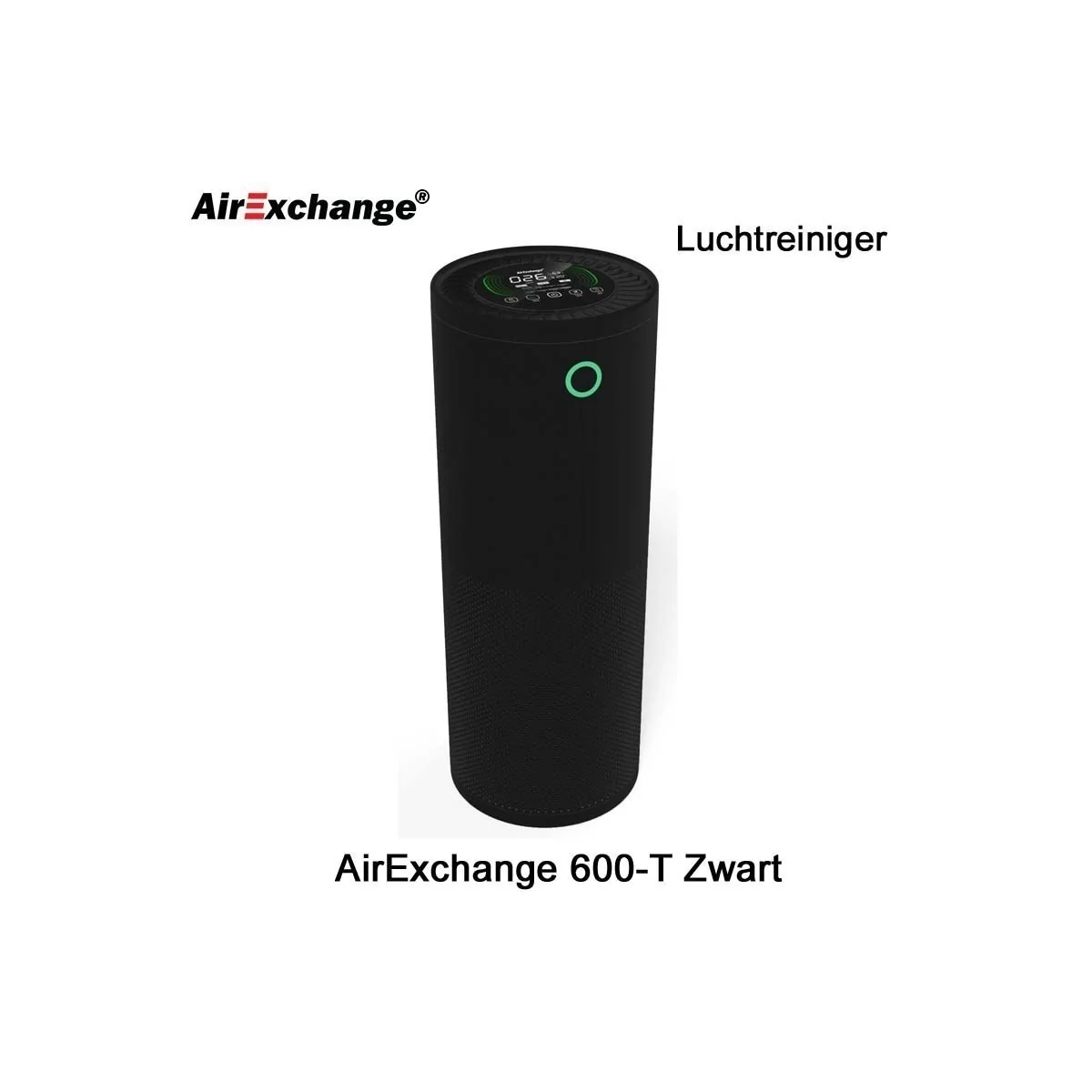 AirExchange 600-T Zwart Luchtreiniger|Luchtreinigeronline