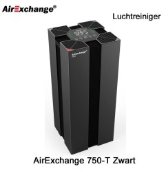 AirExchange 750-T Zwart Luchtreiniger | Luchtreinigeronline