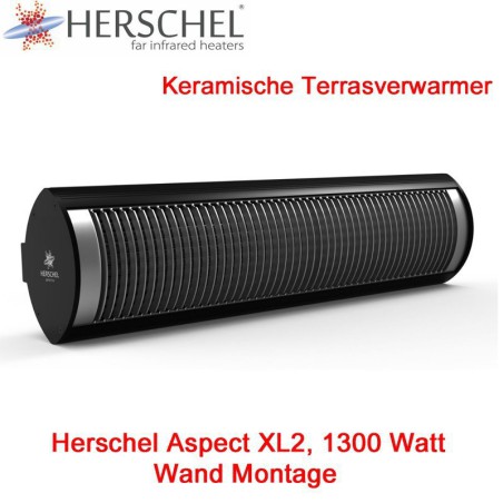 Herschel Aspect XL2 keramische terrasverwarmer 1300 Watt