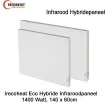 Irecoheat Eco Hybride infraroodpaneel 1400 Watt, 140 x 60 cm|Luchtreinigeronline