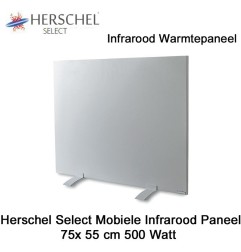 Herschel Select Mobiele Infrarood Verwarming 500 Watt, 75 x 55 cm