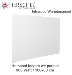 Herschel Inspire wit infrarood paneel 900 Watt, 100 x 80 cm | Luchtreinigeronline
