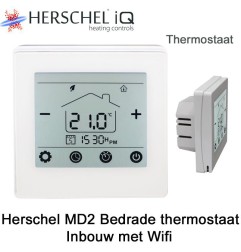 Herschel iQ MD2 Bedrade thermostaat | Luchtreinigeronline