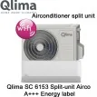 Qlima SC6153 Split Unit Airco met schroefsnelkoppeling en WiFi module|Luchtreinigeronline