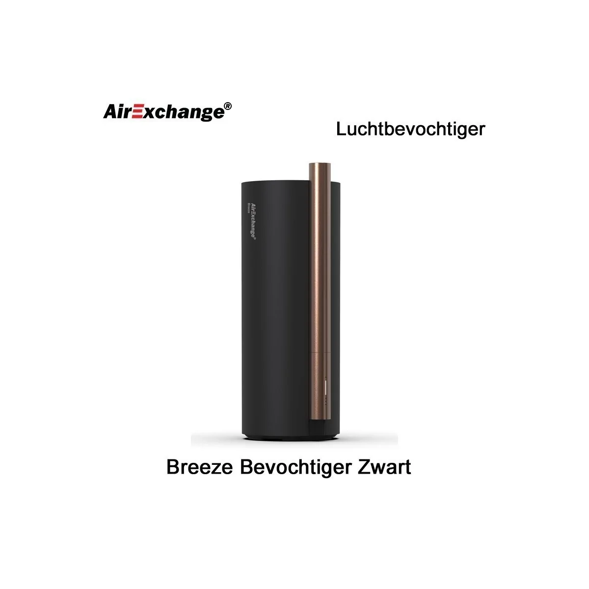 AirExchange Breeze Luchtbevochtiger Zwart|Luchtreinigeronline
