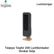 Teqoya TeqAir 200 Luchtionisator Donker Grijs|Luchtreinigeronline