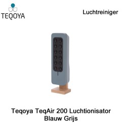Teqoya TeqAir 200 Luchtionisator Blauw Grijs | Luchtreinigeronline