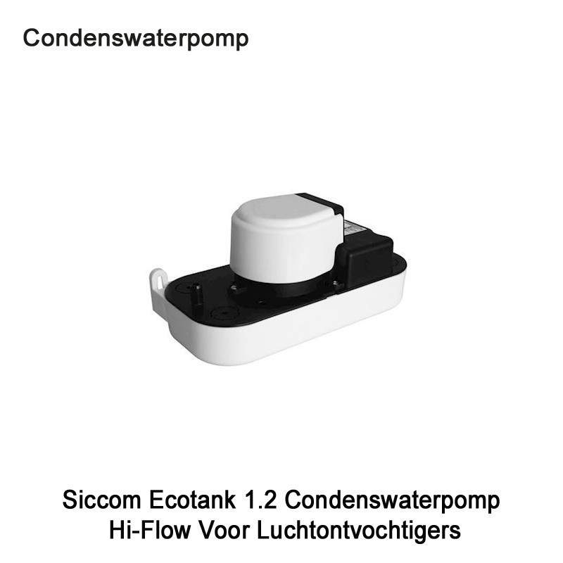 QH1HL Siccom Ecotank Condenswaterpomp hi-flow voor luchtontvochtigers