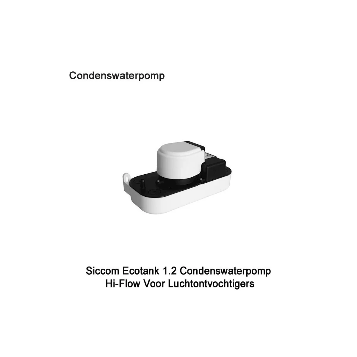 QH1HL Siccom Ecotank Condenswaterpomp hi-flow voor luchtontvochtigers