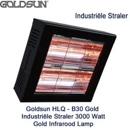 Goldsun HLQ - B30 Gold Industriële Straler 3000 Watt | Luchtreinigeronline