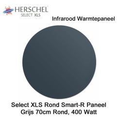 Herschel Select XLS Rond Infrarood Paneel Grijs 400 Watt, 70 cm rond