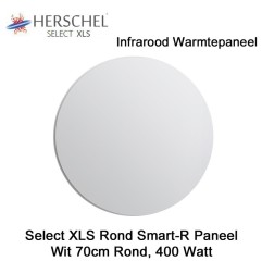 Herschel Select XLS Rond Infrarood Paneel Wit 400 Watt, 70 cm rond