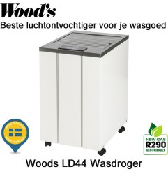 Woods LD44 Wasdroger & Luchtontvochtiger tot 150 m² | Luchtreinigeronline