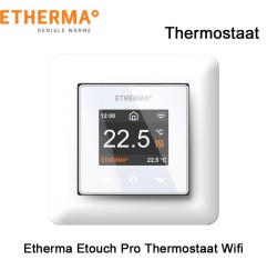 Etherma eTouch Pro WiFi Thermostaat | Luchtreinigeronline