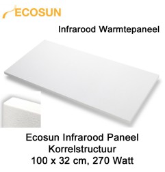 Ecosun infrarood paneel 100 x 32 cm 270 Watt | Luchtreinigeronline