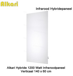 Alkari Hybride infrarood paneel 1200 Watt 60 x 140 cm verticaal