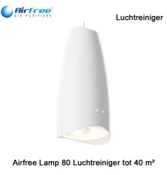 Airfree Lamp 80 Luchtreiniger tot 40 m²