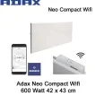 Adax Neo Compact Wifi Convector Verwarming 600 Watt, 42 x 43 cm Ecodesign|Luchtreinigeronline