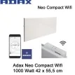 Adax Neo Compact Wifi Convector Verwarming 1000 Watt, 55,5 x 42cm Ecodesign|Luchtreinigeronline