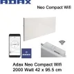Adax Neo Compact Wifi Convector Verwarming 2000 Watt, 95,5 x 42 cm Ecodesign|Luchtreinigeronline