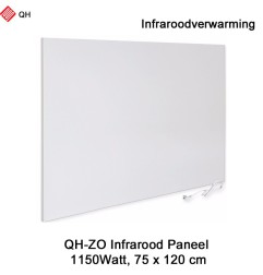 QH-ZO Infrarood Paneel 1150 Watt, plafond montage, 75 x 120 cm