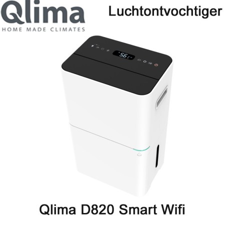 Qlima D820 A Smart luchtontvochtiger tot 52 m²