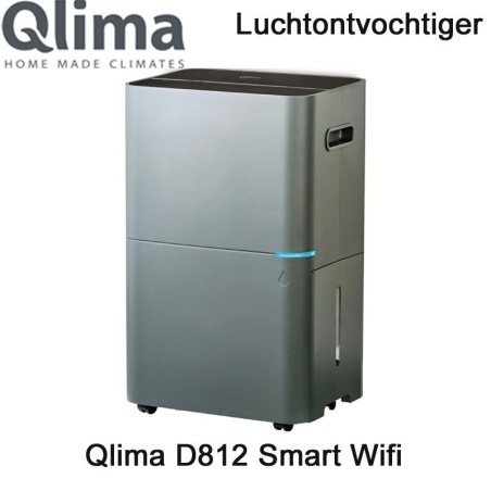 Qlima D812 Smart luchtontvochtiger tot 30 m²