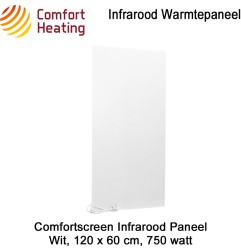 Comfortscreen Wit 120 x 60 cm, 750 Watt