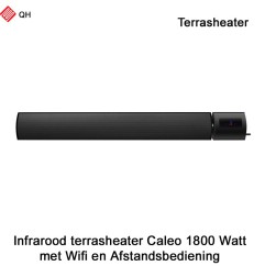 Infrarood terrasheater Caleo 1800 Watt met Wifi en afstandsbediening | Luchtreinigeronline