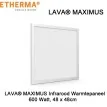 Etherma Lava Maximus infrarood paneel 600 Watt 48 x 48 cm|Luchtreinigeronline