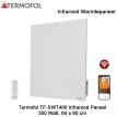 Termofol TF-SWT400 Infrarood Paneel met wifi, 350 Watt, 60 x 60 cm|Luchtreinigeronline