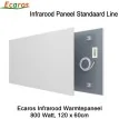 Ecaros Infrarood warmtepaneel 800 Watt 120 x 60 cm|Luchtreinigeronline