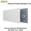Ecaros Infrarood warmtepaneel 360 Watt 30 x 120 cm|Luchtreinigeronline