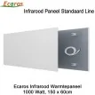 Ecaros Infrarood warmtepaneel 1000 Watt 60 x 150 cm|Luchtreinigeronline