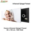 Ecaros Spiegel Infrarood Warmtepaneel 1000 Watt 150 x 60 cm|Luchtreinigeronline